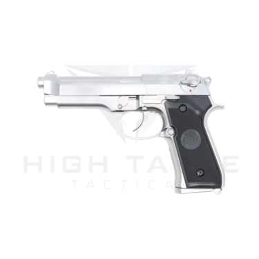 WE AIRSOFT M9 GBB PISTOL SILVER